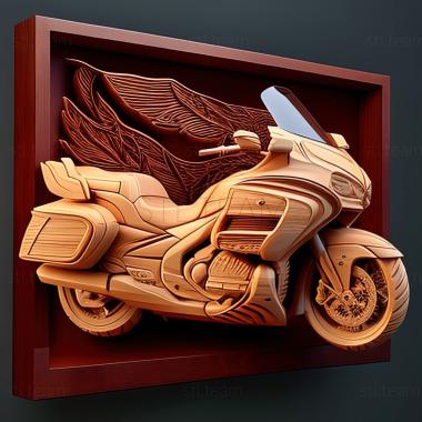 3D модель Тур Honda Gold Wing (STL)